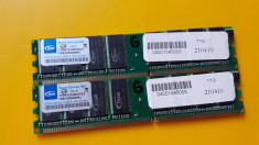 Kit 2GB DDR1 Desktop,1GBx2,Brand Team Group,PC-3200,400Mhz foto