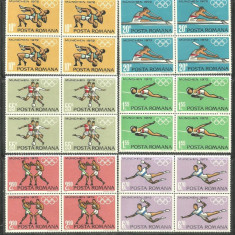 Romania 1972 - PREOLIMPIADA MUNCHEN, blocuri MNH, F113