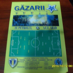 program Petrolul Pl. - ACU Arad