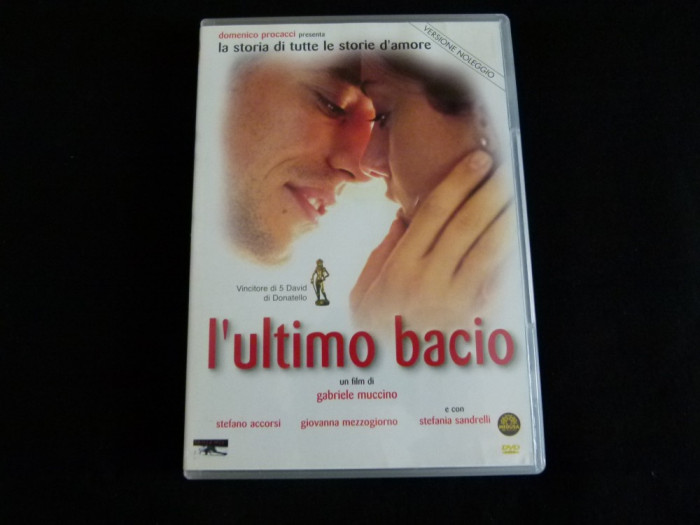 L'ultimo bacio, dvd