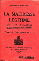 LICHIDARE-La maitresse legitime - Autor : Georges Anquetil - 96776 foto