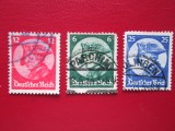 GERMANIA=1933 SERIE STAMPILATA, Stampilat