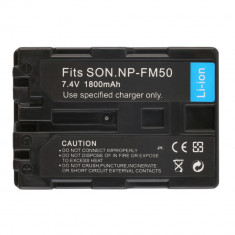 Acumulator tip Sony NP-FM50 / FM30 / FM55H 1800mAh Li-ion foto