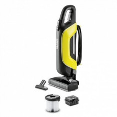 Aspirator Karcher VC 5, 500 W, 3 filtre, Sistem telescopic ajustabil, Fara sac/Filtru dublu, Galben foto