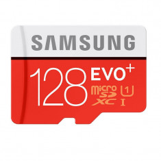 Card Samsung microSDXC EVO Plus 128GB Clasa 10 UHS-I U1 cu adaptor SD foto