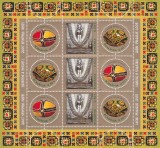 PASTI,BLOC,2007 MNH,ROMANIA.