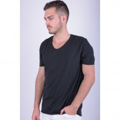 Tricou Bumbac Selected Merce O-neck Negru foto