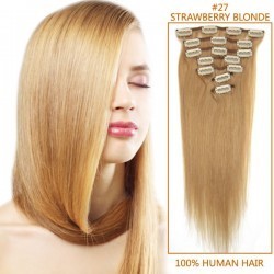 Extensii 100% par natural blond miere 27# foto mare Extensii 100% par natural blond miere 27# foto mare