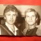 Fotografie Szobi Cseh si actorul Traian Stanescu - format carte postala