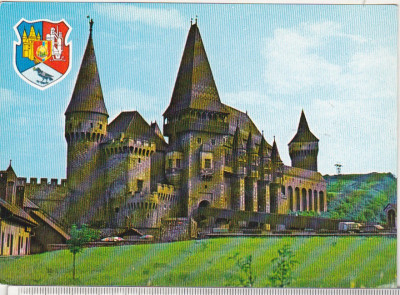bnk cp Hunedoara - Castelul Corvinestilor - necirculata - marca fixa foto