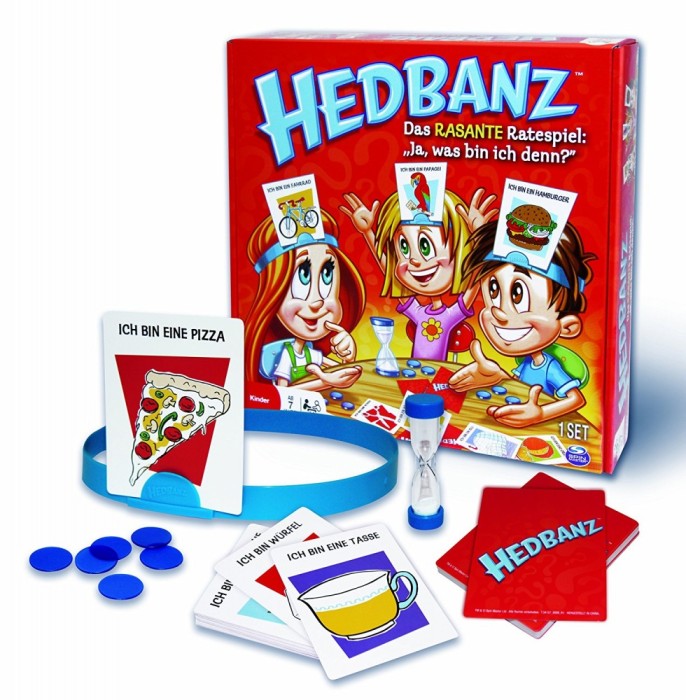 Joc interactiv pentru copii Hedbanz, Spin Master foto mare Joc interactiv pentru copii Hedbanz, Spin Master foto mare