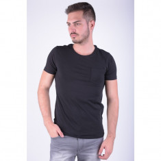 Tricou Premium Jack&amp;amp;Jones Liam Pima Slim Fit Negru foto