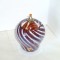 Lampa cristal sommerso sfumato - UNICAT - design Mikael Kenlind VAS VITREUM Swe.