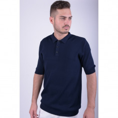 Tricou Polo Barbati Adpt Grind Knit Bleumarin foto