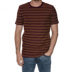 Tricou Bumbac Jack&amp;amp;Jones Originals Stefry Slim Fit Visiniu foto