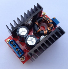 DC-DC converter step-up, IN: 10-32V, OUT: 12-35V, (6A) 150W (DC990) foto