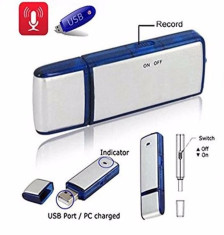 Reportofon SPION USB Stick Intregistare Audio / Memory Stick 8 GB foto