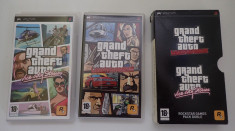 2 Joc UMD Sony PSP PlayStation Portable GTA Grand Theft Auto Vice Liberty City foto