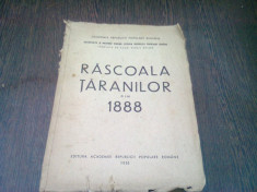 RASCOALA TARANILOR DIN 1888 - MIHAIL ROLLER foto