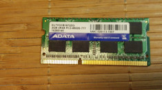 Ram Laptop AData 2GB DDR3 PC3-8500S EL7YG16722G foto