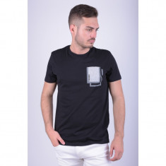 Tricou Bumbac Jack&amp;amp;Jones Core Christ Regular Fit Negru foto