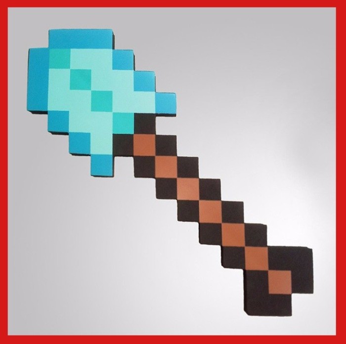 Lopata Minecraft - 45cm foto mare Lopata Minecraft - 45cm foto mare