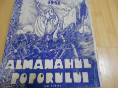 ALMANAHUL POPORULUI PE ANUL 1943 foto