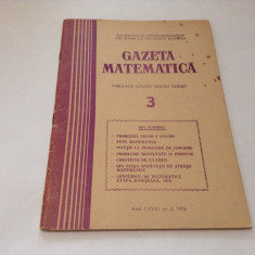 GAZETA MATEMATICA NR 3/1976