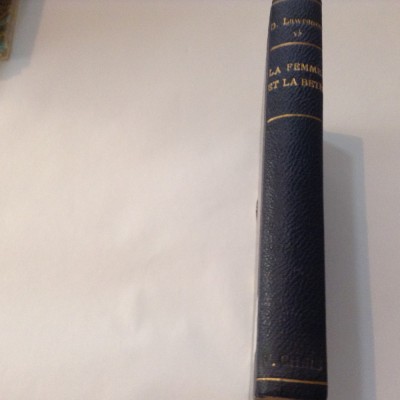 LA FEMME ET LA BETE-D.H LAWRENCE,P8 foto