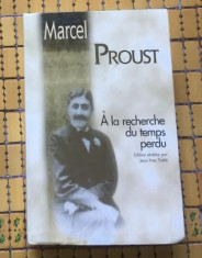 Proust A LA RECHERCHE DU TEMPS PERDU editie pe hartie velina, completa foto
