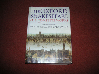 William Shakespeare - Opere complete - Stanley wells , Gary Taylor - Oxford 1998 foto