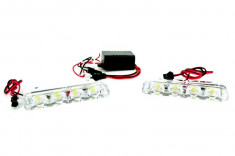 Stroboscoape LED Flash Portocalii 12V. AL-160817-13 foto