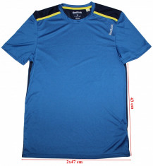 Tricou Reebok, PLay Dry, barbati, marimea S foto