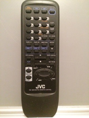 Telecomanda Sistem/Linie Audio/CD-Player JVC model RM-SED452TRU - Impecabila foto