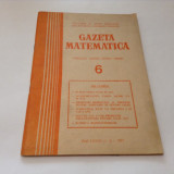 GAZETA MATEMATICA NR6/1977