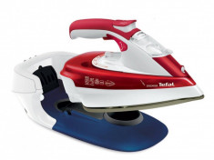 Fier de calcat Tefal Iron Tefal FV9970E0 | wireless, Talpa Gliss, 2600W, 0.25l, alb-rosu foto