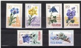 Romania 1967 - FLORA CARPATINA, serie nestampilata, PT27, Natura, Nestampilat