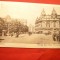 Ilustrata Bucuresti -Bl.Victoriei ,Piata CarolI Ocupatia germ. Ed.Depozit Saraga