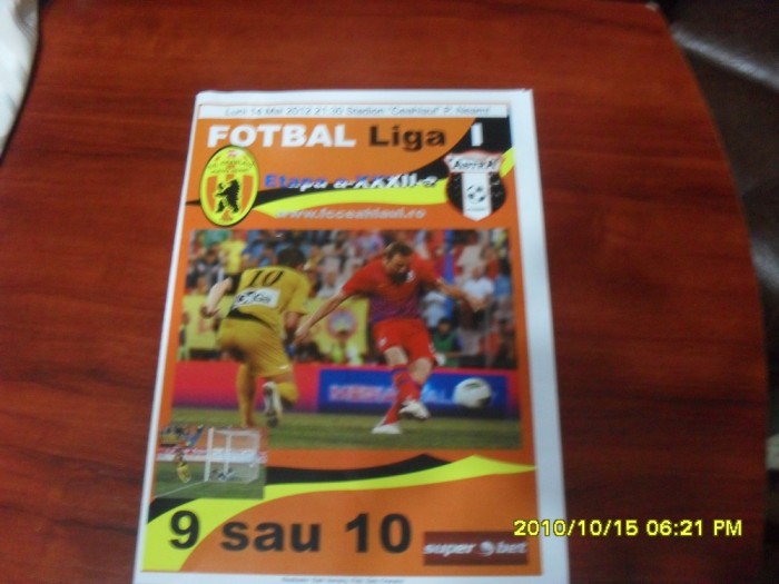 program Ceahlaul PN - Astra Ploiesti