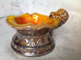 Cumpara ieftin LICHIDARE! Scrumiera Midcentury CERAMICA URANIUM GLAZED