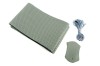 Husa volan LUXA027 piele cu gaurele marime: M culoare: gri, Oem