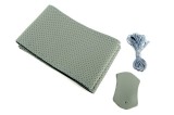 Husa volan LUXA027 piele cu gaurele marime: M culoare: gri, Oem
