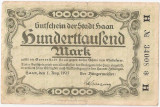 GERMANIA STADT HAAN 100000 MARK 1923 U