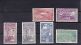 ROMANIA 1939 LP 132 CEFERIADA SERIE MNH, Nestampilat