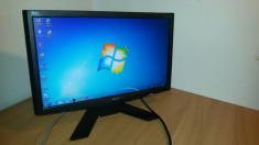 Monitor Acer LCD X193HQL 19 inch 18,5 Wide VGA 1366 x 768 led pc foto