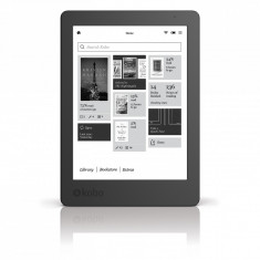 Ebook reader kobo aura, 4gb, 212 dpi, led frontlight, wi-fi, negru foto