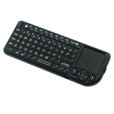 Mini tastatura rii x1 wireless cu touchpad foto