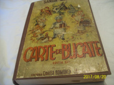 carte de bucate- sanda marin- editia XI-a revazuta, an 1945 foto