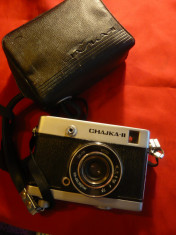 Aparat Foto Ceaika II ,Obiectiv Industar 69 , etui original URSS foto