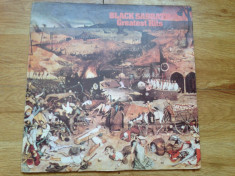BLACK SABBATH - GREATEST HITS (1977, NEMS, Made in UK) DISC UZAT foto